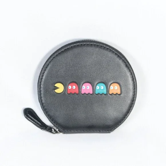🔥 ULTRA RARE!! | Vintage Coach | cardholder / coin case | Pac Man Zip Case - Picture 1 of 5